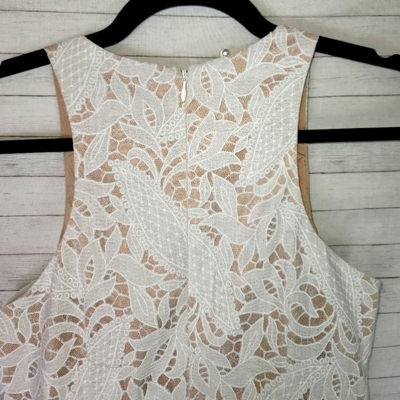 Aidan by Aidan Mattox Sleeveless Lace Fit & Flare Cocktail Party Dress, sz 4 - Picture 12 of 16